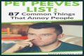 Common Pet Peeves: Everyday Annoyances
