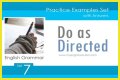 Do as directed